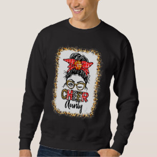Gebleicht Cheer Aunty Cheerleading Unordentlicher Sweatshirt