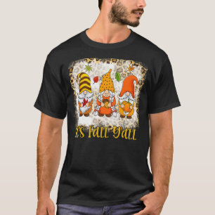Gebleicht Es ist Herbst Y'all Gnome Pumpkin Herbst T-Shirt