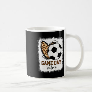 Gebleicht Fußball-Spieltag Stimmung Fußball-Mama S Kaffeetasse
