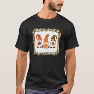 Gebleicht glücklicher Fall Y'all Gnome Pumpkin Her T-Shirt
