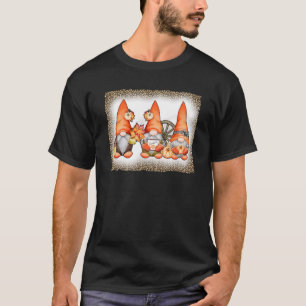 Gebleicht glücklicher Fall Y'all Gnome Pumpkin Her T-Shirt