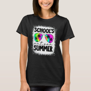 Gebleicht Letzter Schultag Schule Aus Für Den Somm T-Shirt