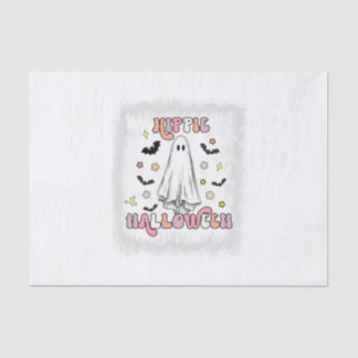 gebleicht Retro Hippie Halloween Ghost Boo Spooky Seidenpapier