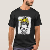 gebleicht Softball Gigi Messy Bun Game Day Mütter