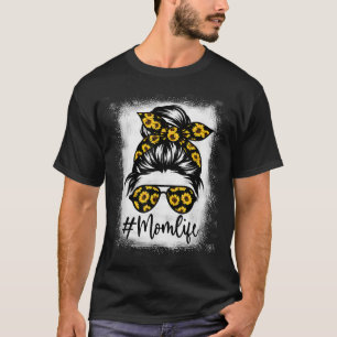Gebleicht Sonnenblumen Mama Leben für Muttertag T-Shirt