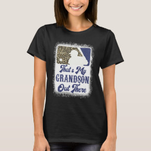 Gebleichte Baseball-Oma, dass mein Enkel da drauss T-Shirt