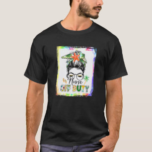 Gebleichte Krankenschwester außer Dienst Unordentl T-Shirt
