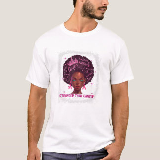 Gebleichte schwarze Königin T-Shirt