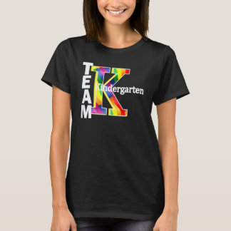 Gebleichtes Lehrer- und Schüler-Team Kindergarten  T-Shirt