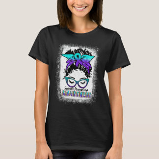 Gebleichtes Selbstmordpräventionsbewusstsein Woche T-Shirt