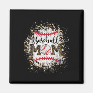 Gebleichtes Softll Verkaufe Mama Leopard Tee Mutte Magnet