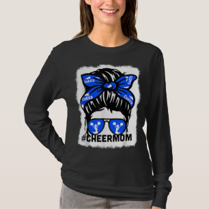 Geblendete Cheer Mutter Mama Parent Cheerleader Ma T-Shirt