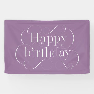 Geblüht Happy Birthday Design Banner