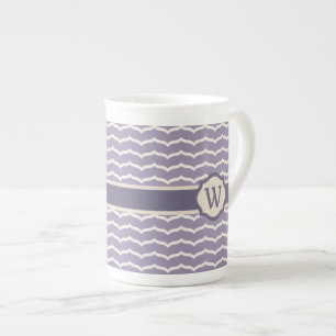 Geblüht Zigzag-Tasse Prozellantasse