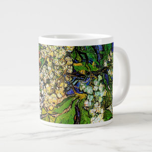 Geblümte Kastanienzweige Van Gogh Kunstkunst Jumbo-Tasse