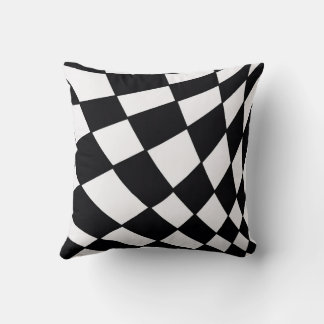 Gebogenes Gitter | Modern Kissen