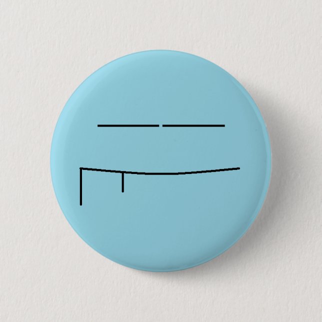GEBOHRT BUTTON (Vorderseite)