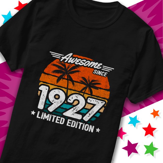 Geboren 1927 Limited Edition Retro Phantastisch se T-Shirt (Von Creator hochgeladen)
