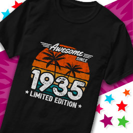 Geboren 1935 Limited Edition Retro Phantastisch se T-Shirt
