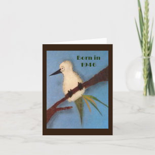 Geboren 1946 Geburtstagsspass Karte