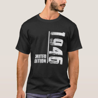 Geboren 1946 Vintage Geburtstagsgeschenk Männer Fr T-Shirt
