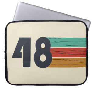 Geboren 1948 Vintager Geburtstag Laptopschutzhülle