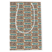 Geboren 1952 Mittelgeschenktasche