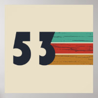 geboren 1953 Vintager Geburtstag