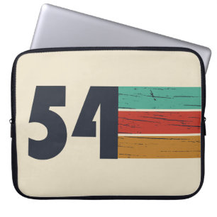 geboren 1954 Vintage 70. Geburtstagsgeschenk Laptopschutzhülle