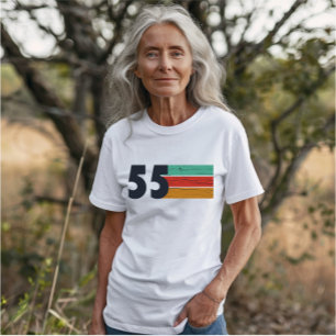 Geboren 1955 Vintage 70. Geburtstagsgeschenk T-Shirt