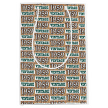 Geboren 1959 Mittelgeschenktasche