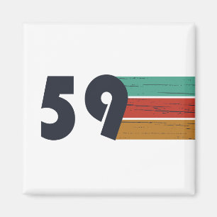 geboren 1959 Vintager Geburtstag Magnet