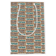 Geboren 1961 Mittelgeschenktasche