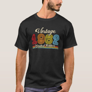 Geboren 1962 60. Geburtstag Vintag seit 1962 Phant T-Shirt