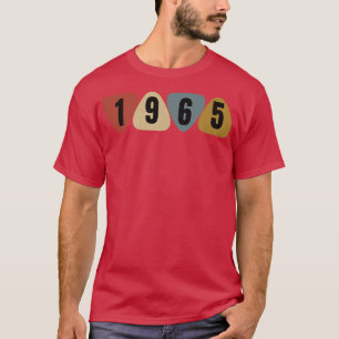 Geboren 1965 Gitarrist Plektrum Music Birthday T-Shirt