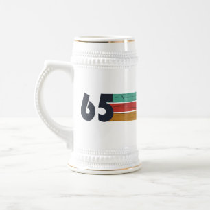 Geboren 1965 Vintage 60. Geburtstagsgeschenk Bierglas