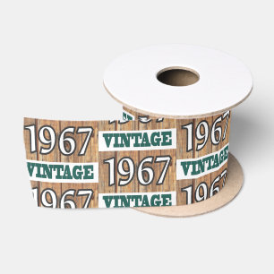 Geboren 1967 satinband