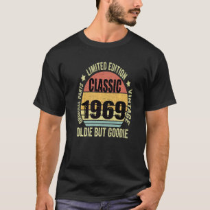 Geboren 1969 Vintag Oldie, aber Goodie 54 Jahre al T-Shirt