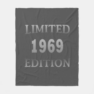 geboren 1969 Vintager Geburtstag Fleecedecke