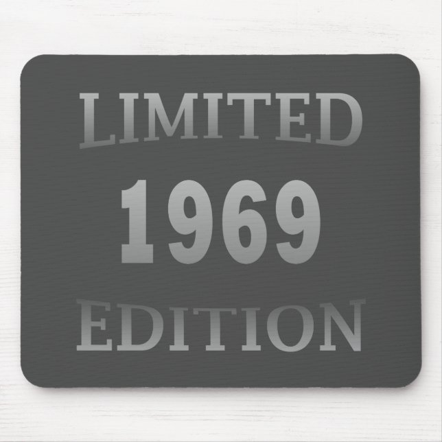 geboren 1969 Vintager Geburtstag Mousepad (Vorne)
