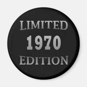 Geboren 1970 Geburtstag in limitierter Auflage Magnet