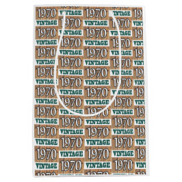 Geboren 1970 Mittelgeschenktasche Mittlere Geschenktüte