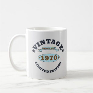Geboren 1970 Vintage Geburtstagsgeschenke Kaffeetasse