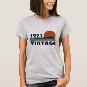 Geboren 1971 Vintages Geburtstagsgeschenk T-Shirt