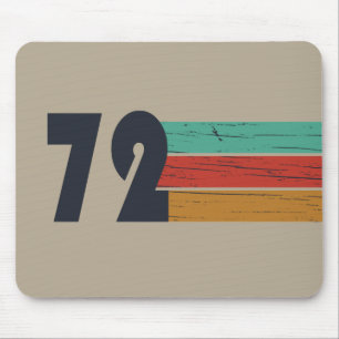 geboren 1972 Vintages Geburtstagsgeschenk Mousepad