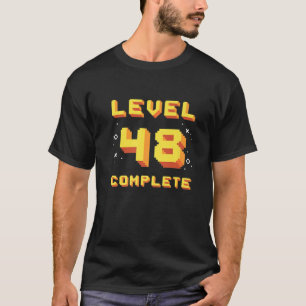 Geboren 1973 Level 48 Komplettes 48. Geburtstagsrü T-Shirt