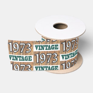 Geboren 1973 satinband