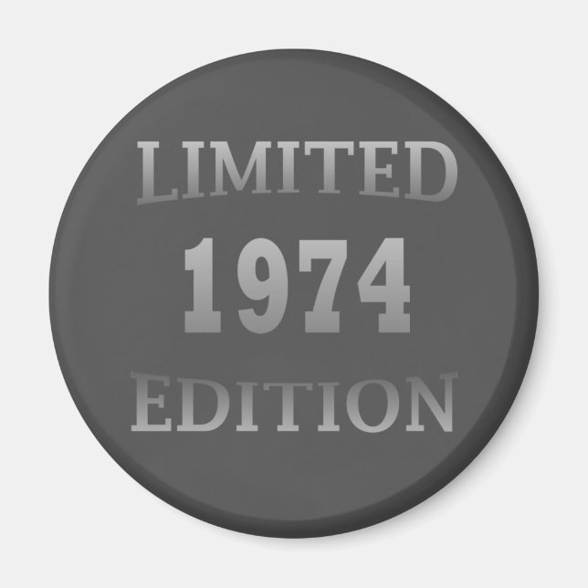 Geboren 1974 Geburtstagsparty Magnet (Vorne)