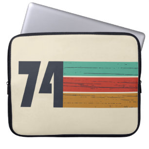 geboren 1974 Vintages Geburtstagsgeschenk Laptopschutzhülle