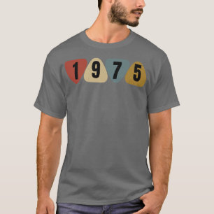 Geboren 1975 Gitarrist Plektrum Music Birthday T-Shirt